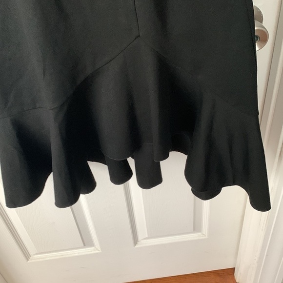 Diane Von Furstenberg Belted Wrap Black Dress Size XS #165 - Picture 3 of 10